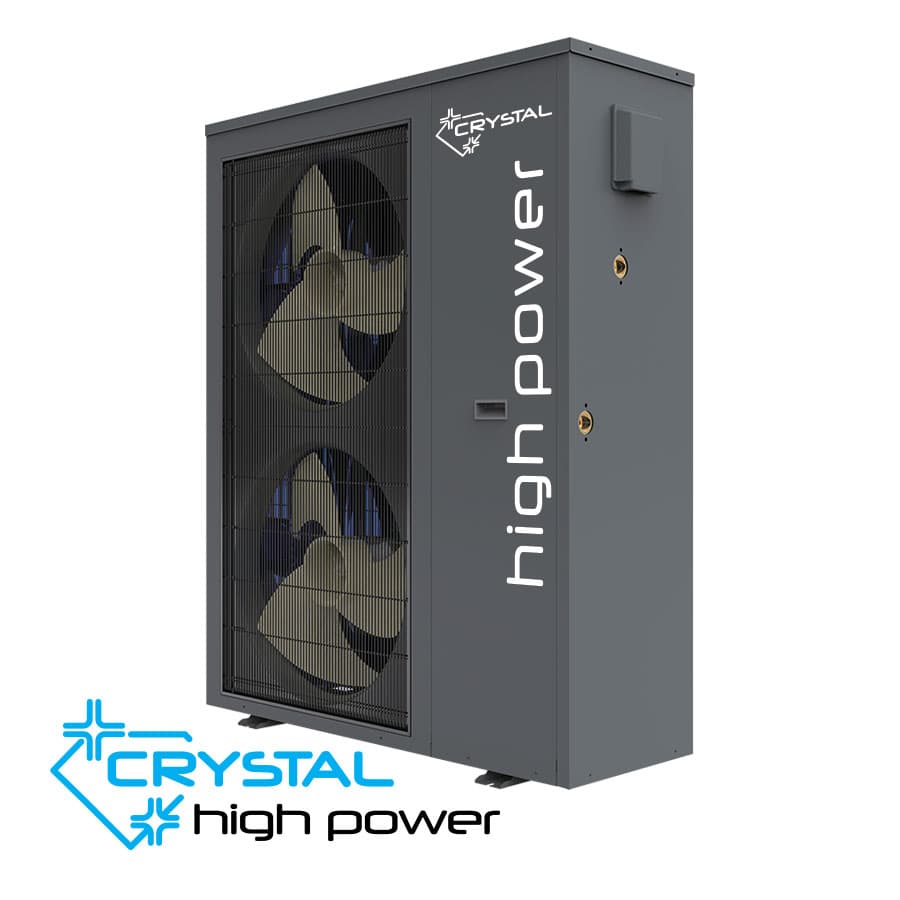 Инверторна термопомпа Crystal 30kW High-Power PEVH-30V4DA моноблок — 1