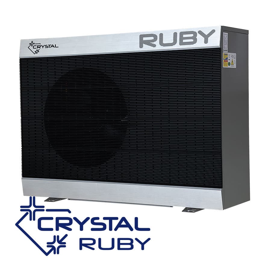 Инверторна термопомпа Crystal RUBY R290 12M-HB (ErP), хидро сплит — 1