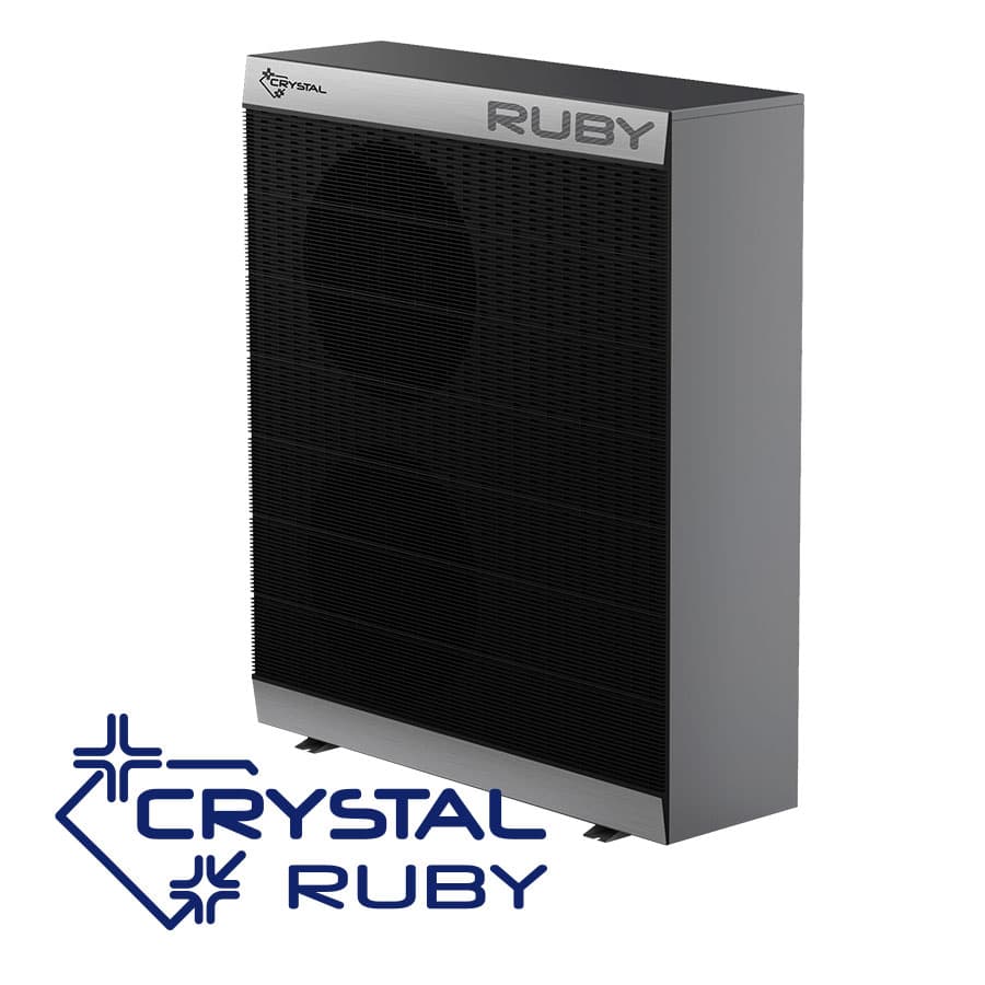 Инверторна термопомпа Crystal RUBY R290 15M-HB (ErP), хидро сплит — 1