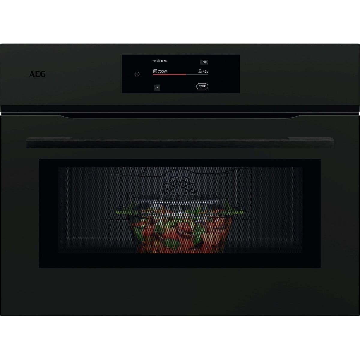 Компактна фурна с микровълни за вграждане AEG NKM7N721T — 1