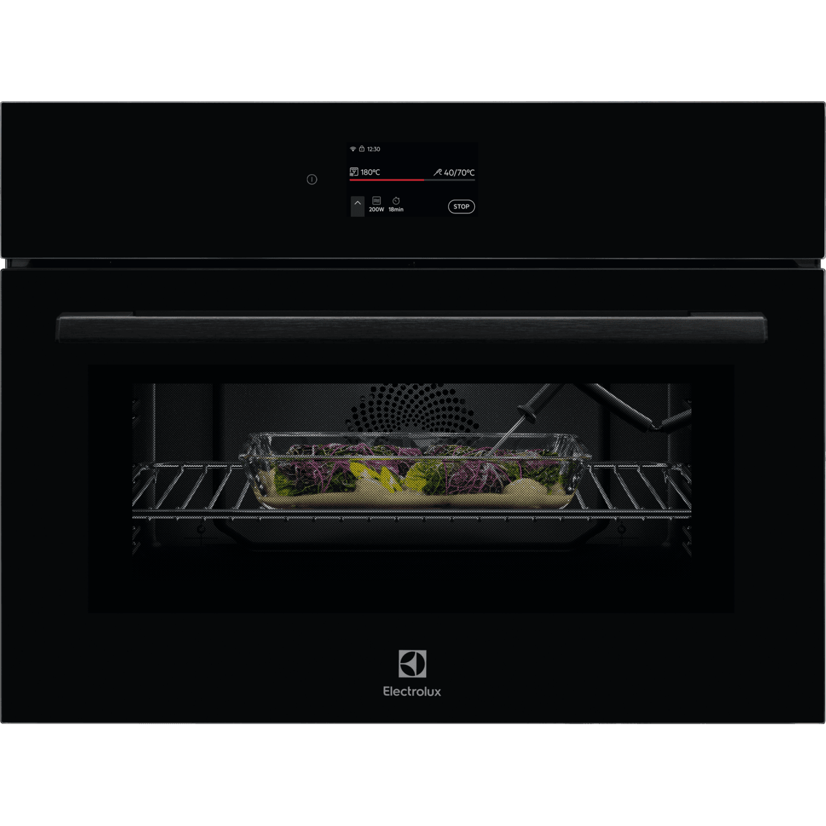 Компактна фурна с микровълни за вграждане Electrolux LVL9E2XZ — 1