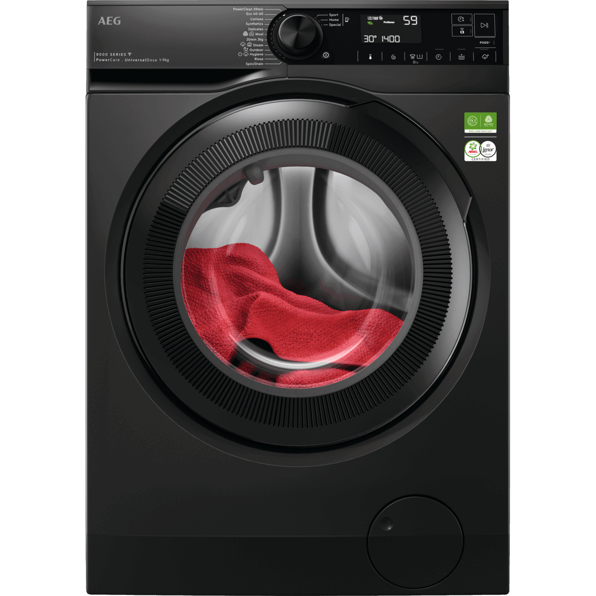 Пералня 8000 9 kg UniversalDose WIFI LFR83944OE — 1