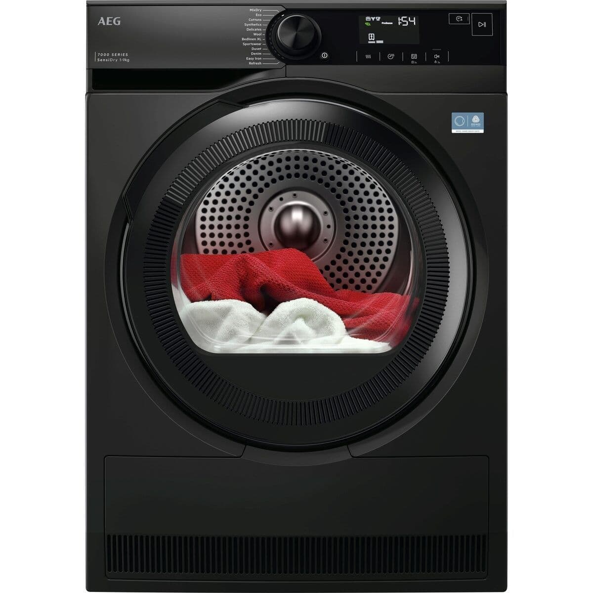 Сушилня 7000 Термопомпа 9 kg AEG TR7394DE — 1