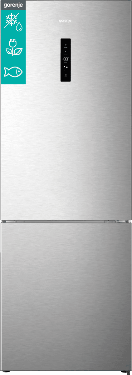 Свободностоящ хладилник Gorenje NRK720EAXL4 — 1