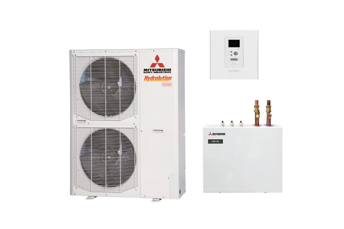 Термопомпа Въздух-Вода Mitsubishi Heavy Hydrolution HSB140/FDCW140VNX-A