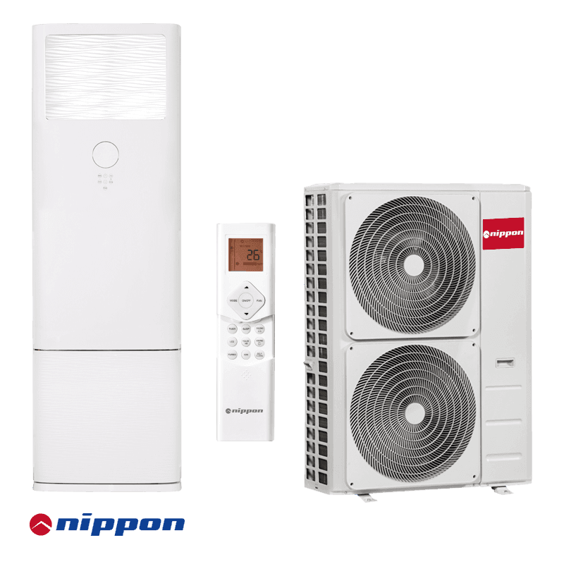 Колонен климатик Nippon NFGD-48HRFN8-Q/NOE30U-48HFN8-R, 48 000 BTU, Клас A++