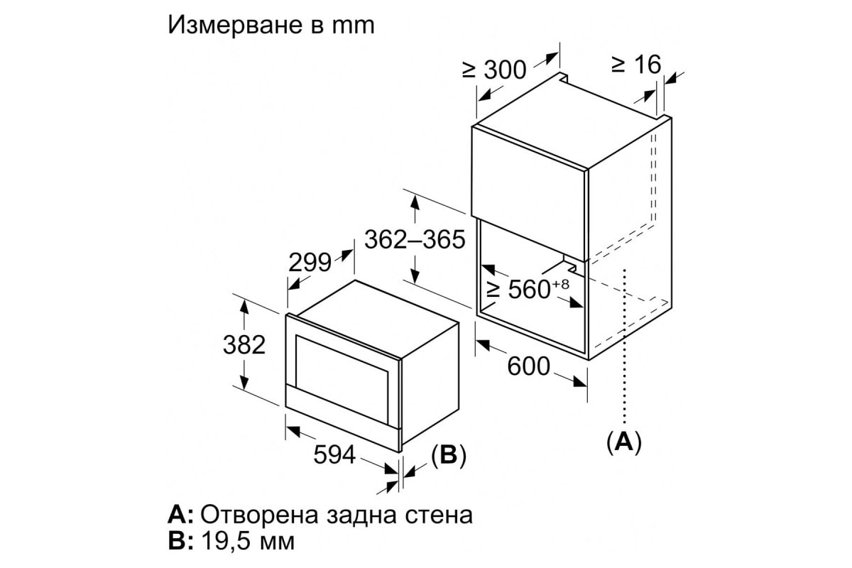 Микровълнова за Вграждане Bosch BEL7321B1 – Изображение 5