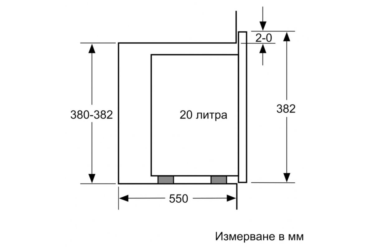 Микровълнова за Вграждане Bosch BFL524MW0 – Изображение 6