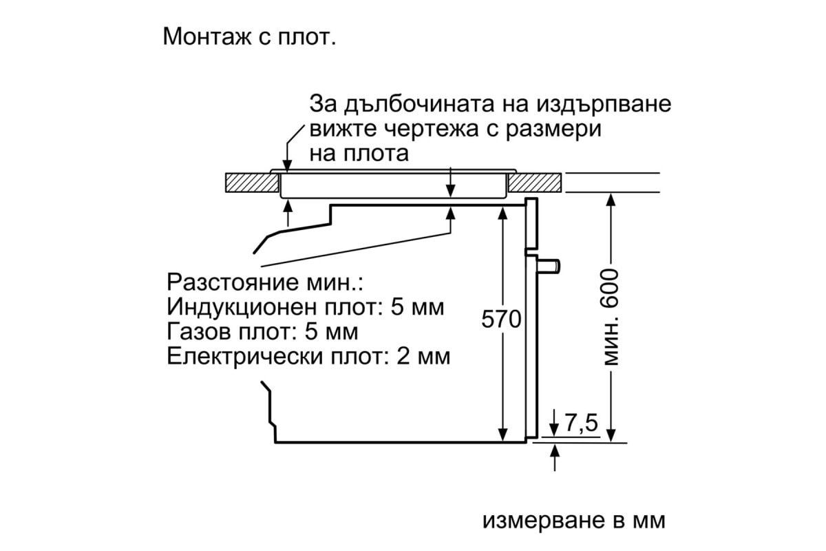 Фурна за Вграждане Bosch HBA534ES0 – Изображение 2