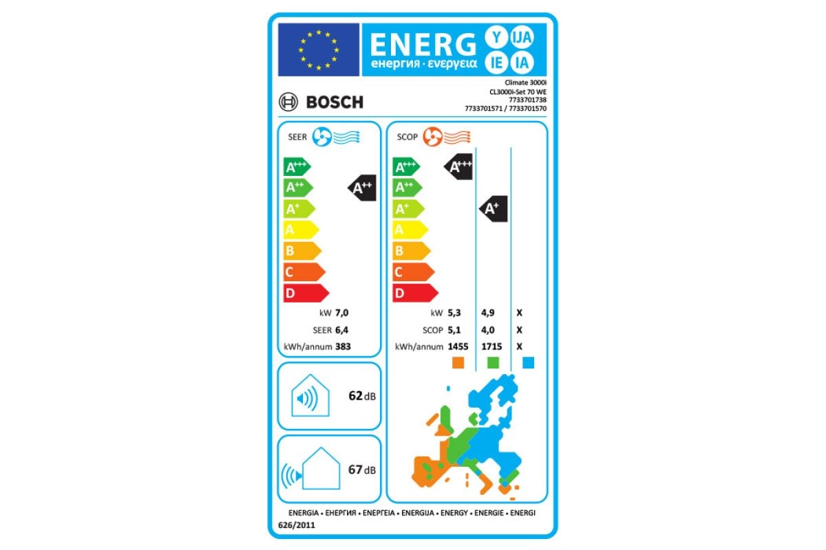 Инверторен Климатик Bosch CL3000iU – Изображение 2