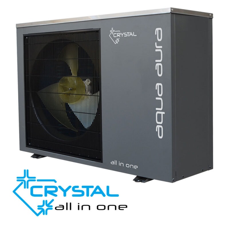 Инверторна термопомпа въздух-вода Crystal Aqua Aura II 12S All-In-One 250, монофазна — 7