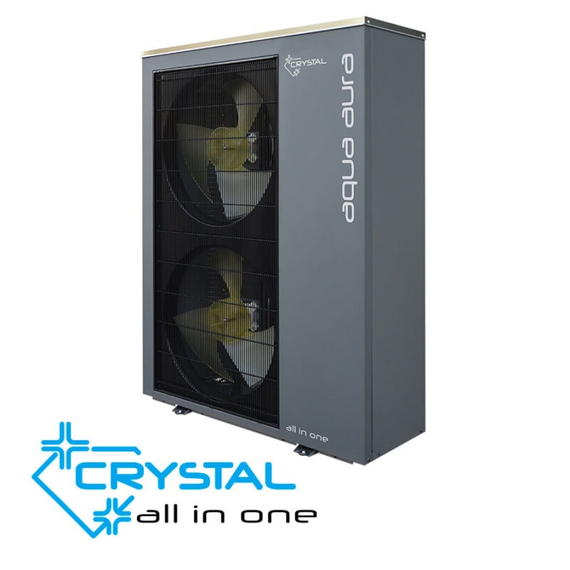 Инверторна термопомпа въздух-вода Crystal Aqua Aura II 19S All-In-One 250, трифазна — 5