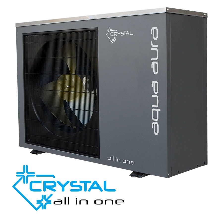 Инверторна термопомпа въздух-вода Crystal Aqua Aura II 6S All-In-One 250, монофазна — 3