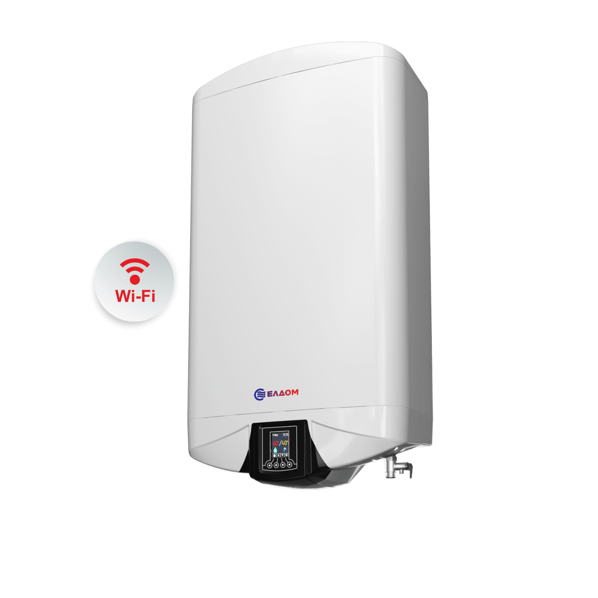 БОЙЛЕРИ С FLAT ДИЗАЙН ЗА УНИВЕРСАЛЕН МОНТАЖ ELDOM Galant, 50 L — 1