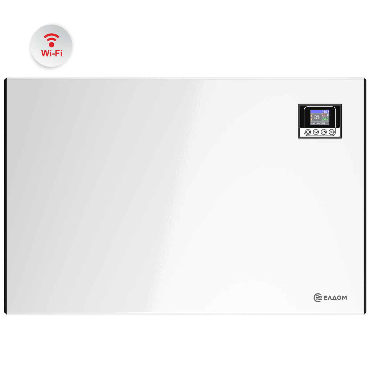 Стенен конвектор с електронно управление и Wi-Fi ELDOM Galant, 2000 W — 1
