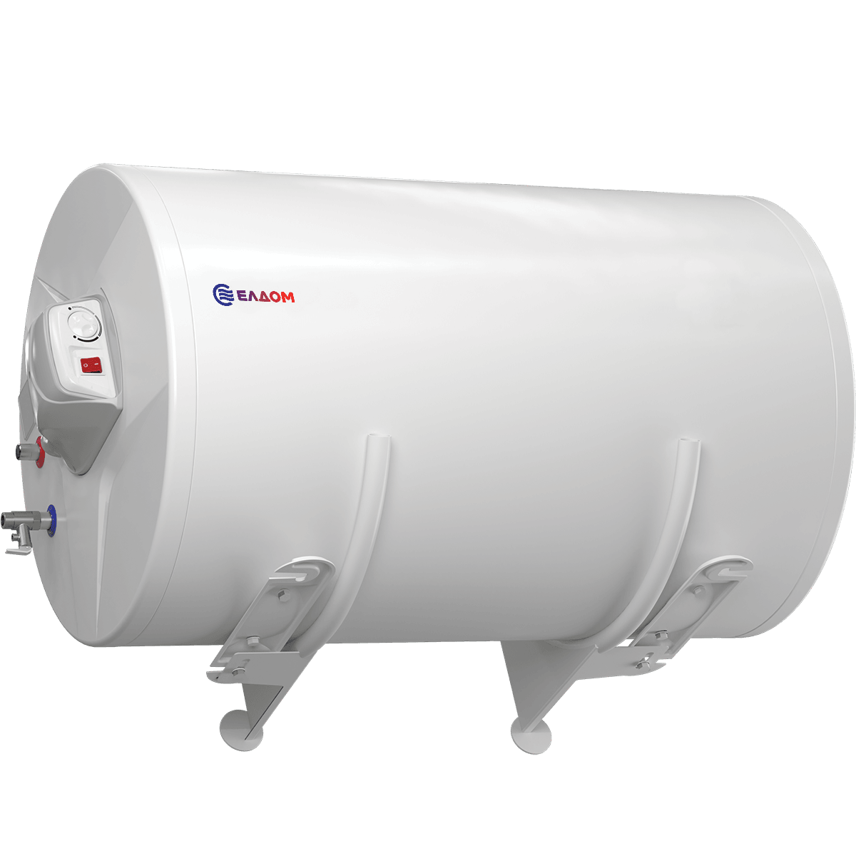 Бойлер ЕЛДОМ 150, 3 kW, хоризонтален, емайлиран — 1