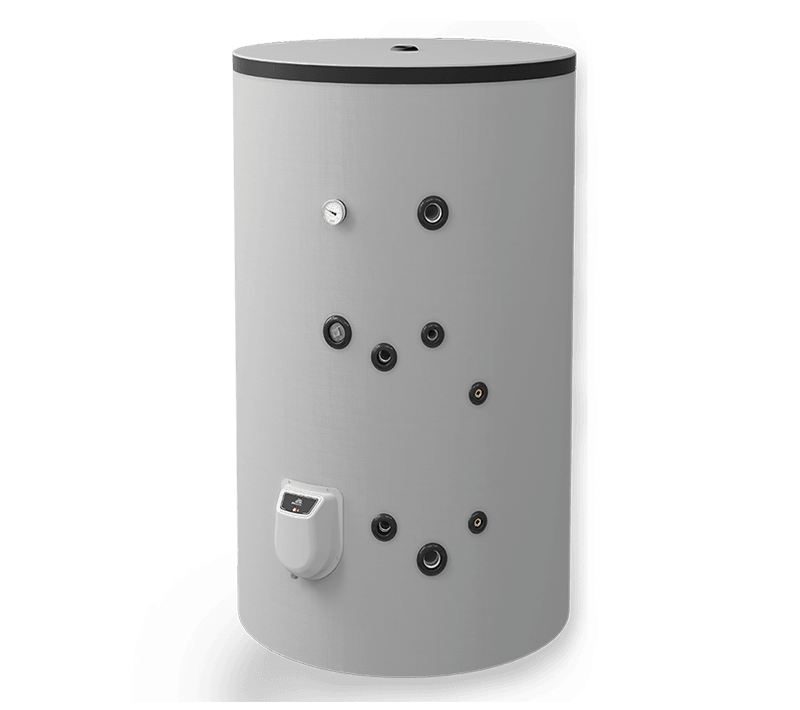 Бойлер стоящ 750 л, 0kW с една серпентина, емайлиран — 2