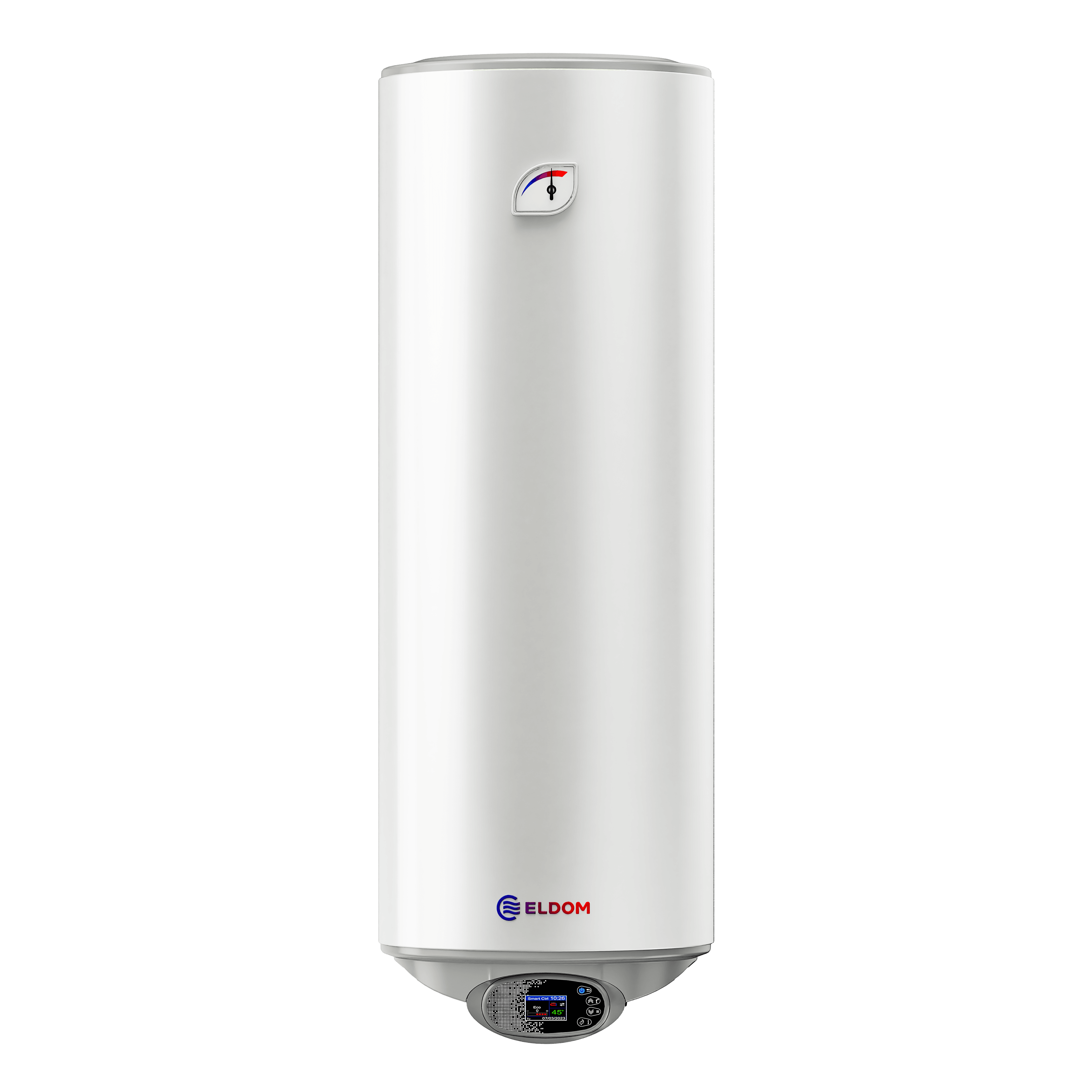 Бойлер ЕЛДОМ 80, 3 kW с интелигентно Wi-Fi електронно управление, емайлиран — 2