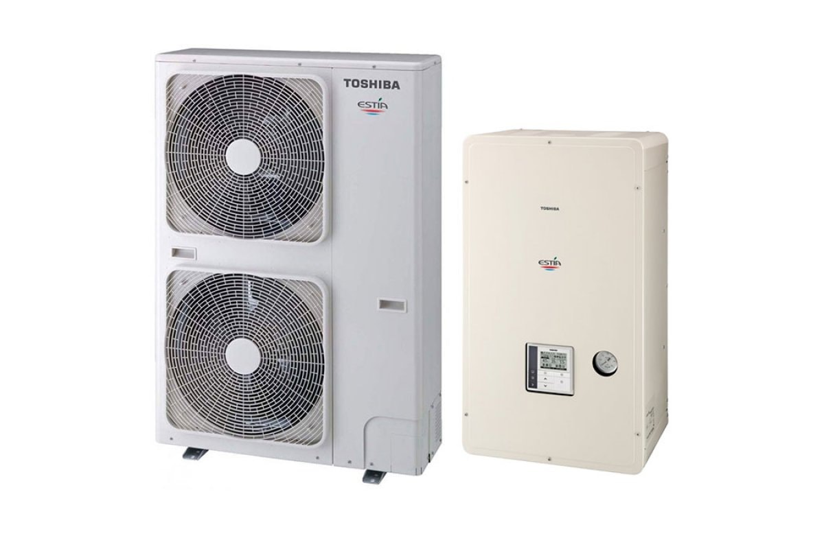 Термопомпа Въздух-Вода Toshiba Estia HWS-1405XWHT9-E/HWS-1605H8-E
