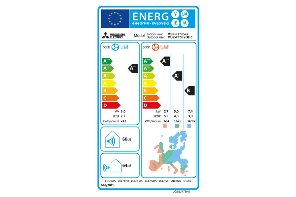 Хиперинверторен Климатик Mitsubishi Electric MSZ-FT50VGK/MUZ-FT50VGHZ – Изображение 5