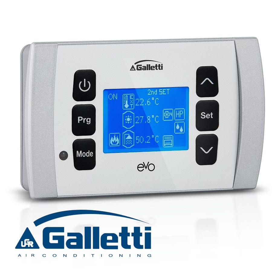 Вентилаторен конвектор Galletti AU 30 KIL + управление EVO-D, ЧЕРЕН — 4