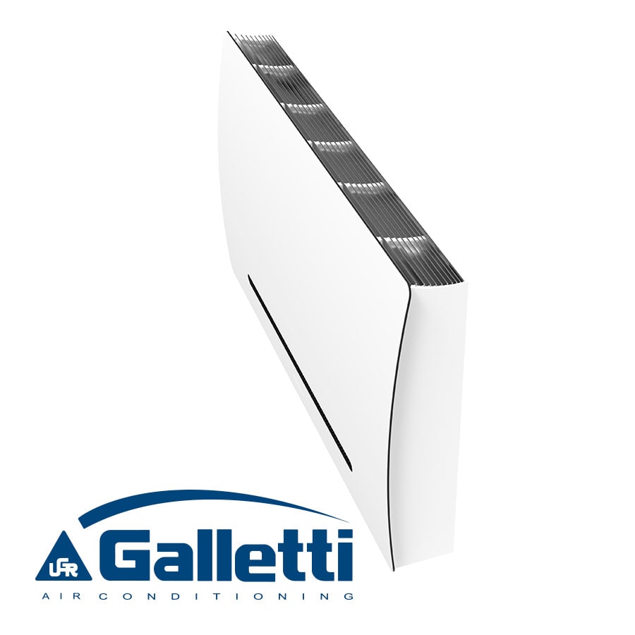 Вентилаторен конвектор Galletti AU 40 WIL + управление EVO-D, БЯЛ — 5