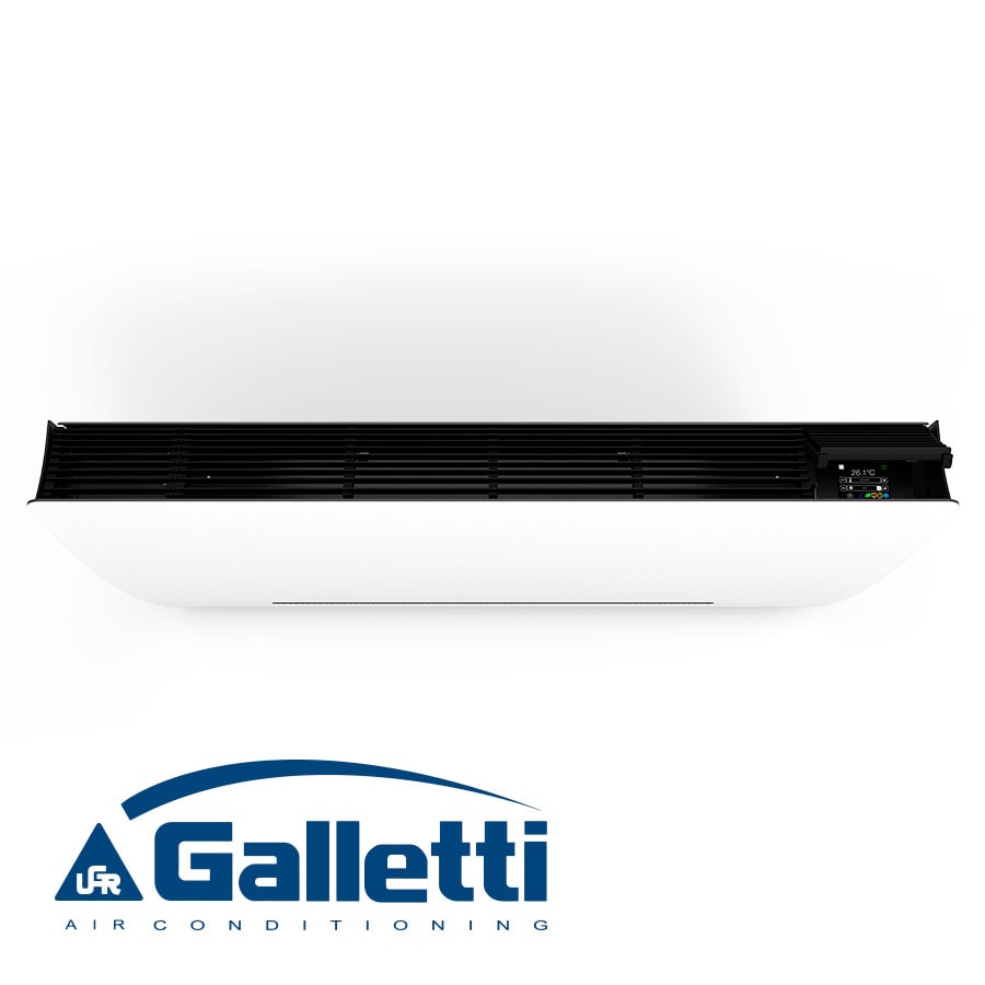 Вентилаторен конвектор Galletti AU 40 WIL + управление EVO-D, БЯЛ — 6