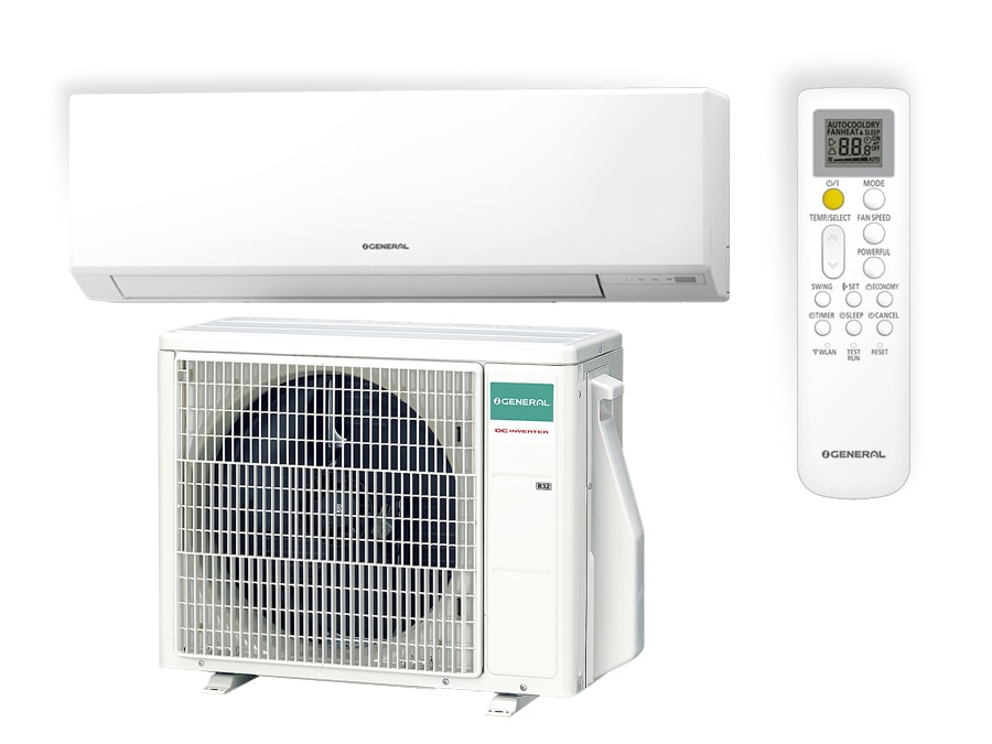 Инверторен климатик General Fujitsu ASHH07KLTA/AOHH07KLTA, 7000 BTU, Клас A++ — 2