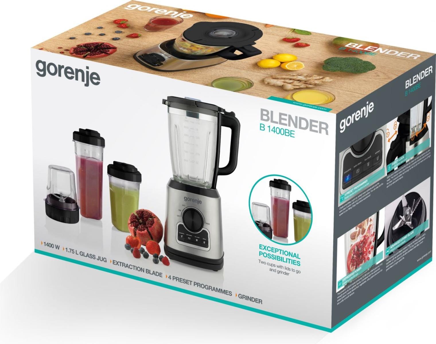 Блендер Gorenje B1400BE — 5
