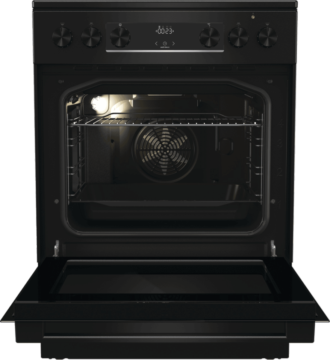 Свободностояща печка Gorenje GEC6C40BG — 4