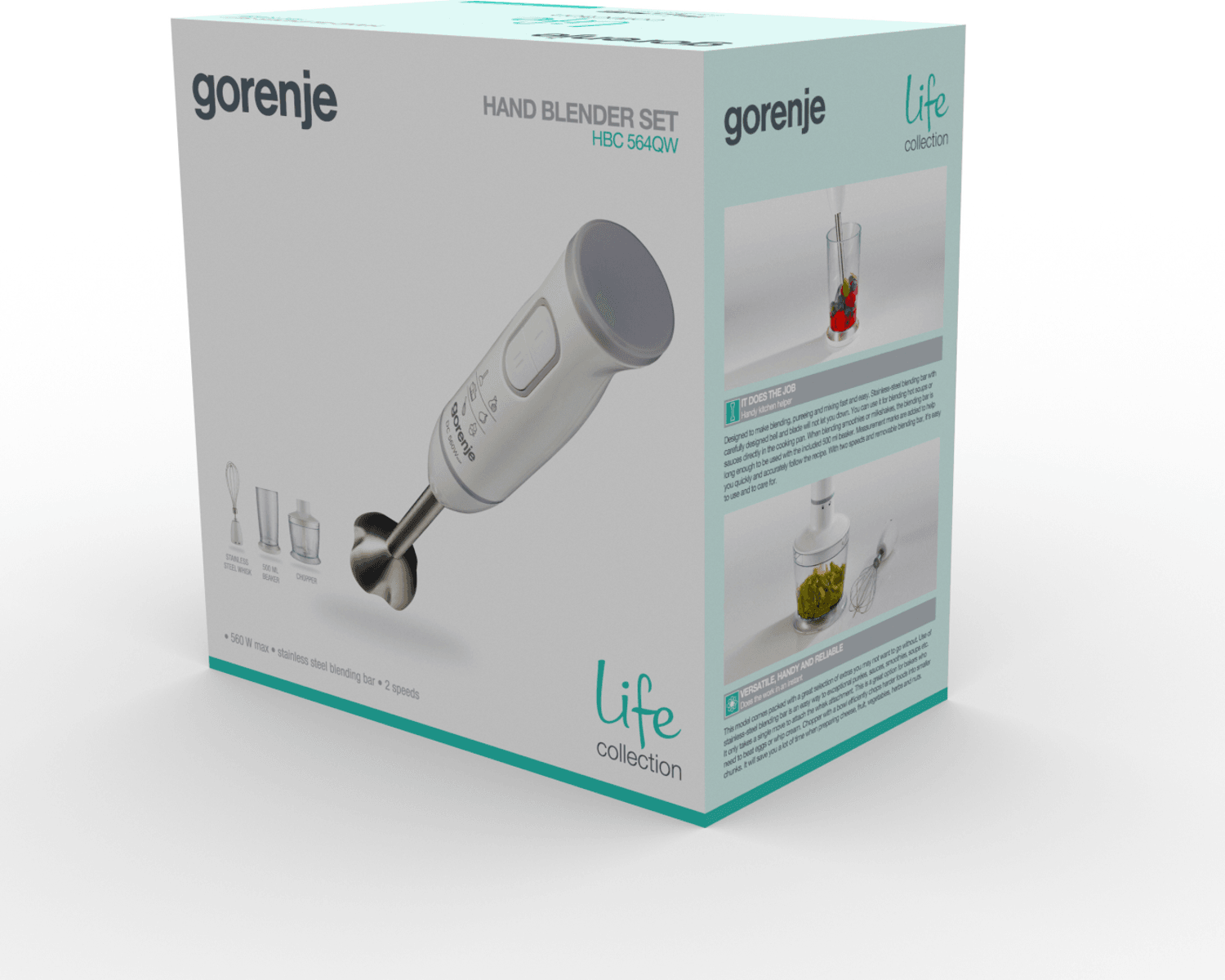Миксер Gorenje HBC564QW — 4