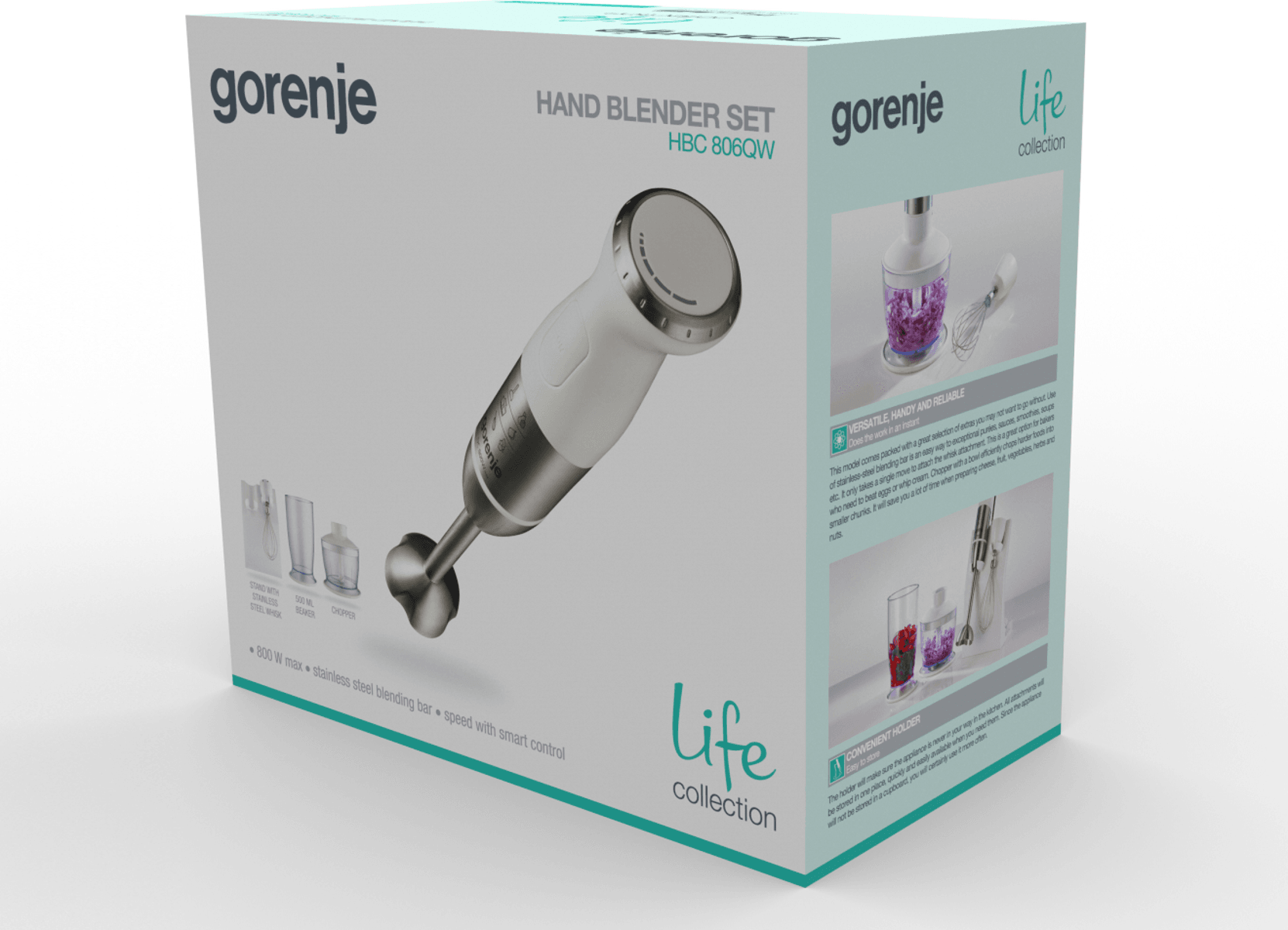 Миксер Gorenje HBC806QW — 4