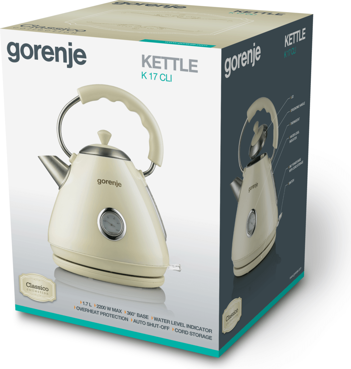 Електрическа кана Gorenje K17CLI — 4