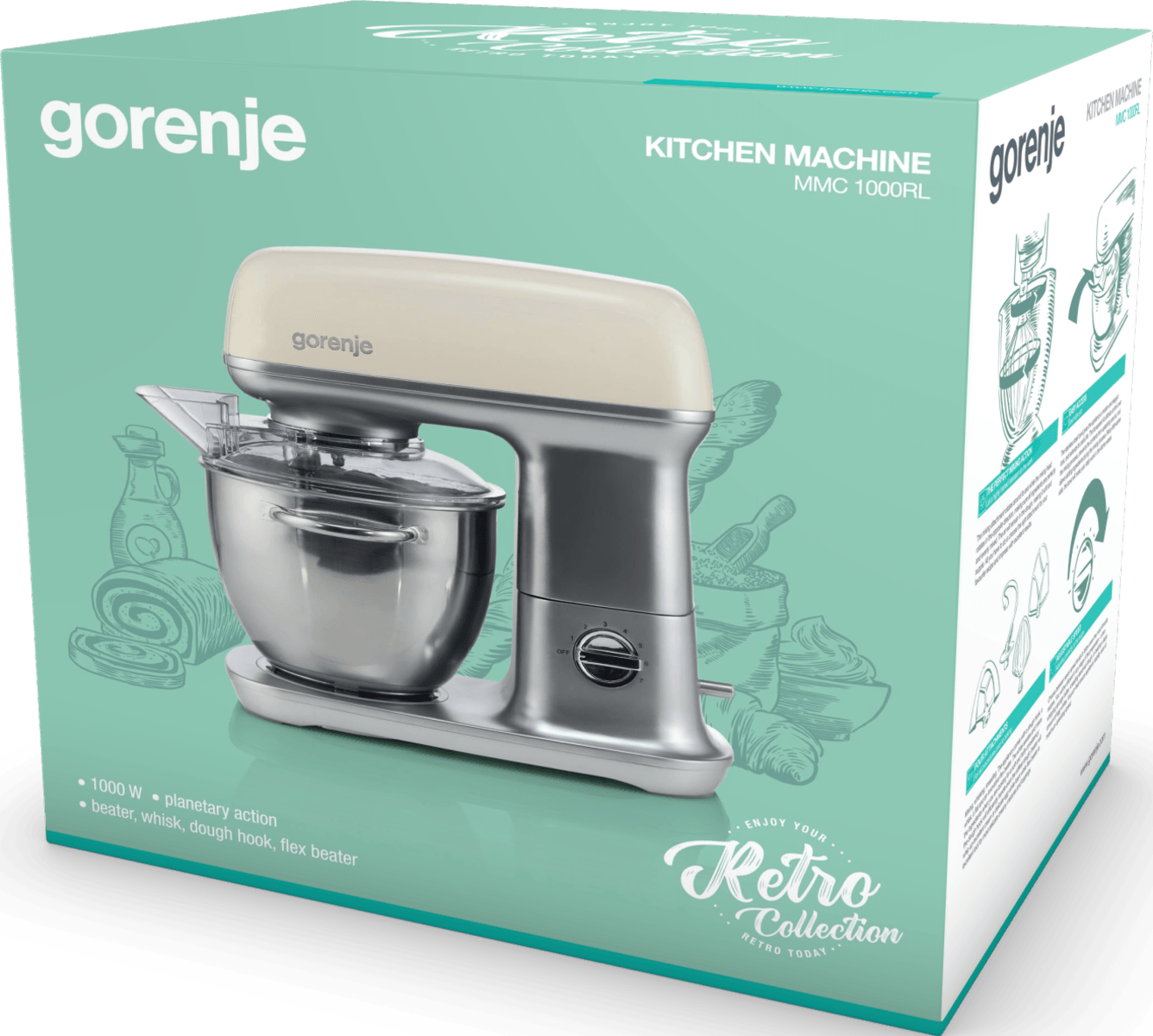 Кухненски робот Gorenje MMC1000RL — 3
