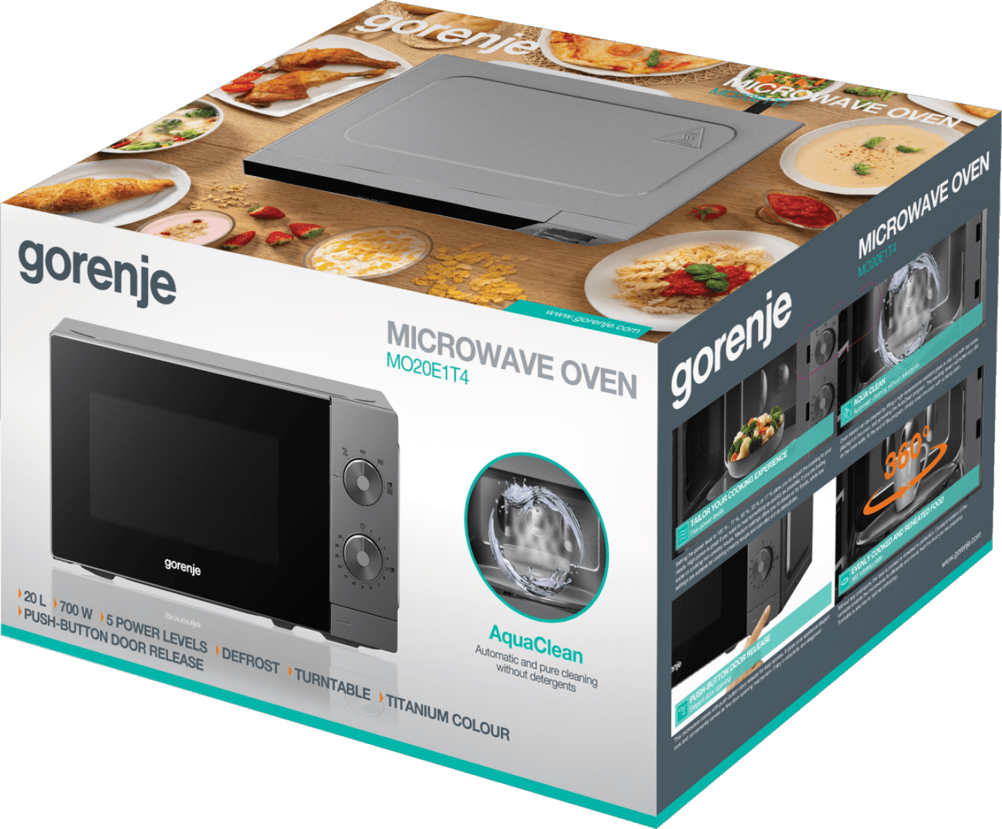 Микровълнова фурна Gorenje MO20E1T4 — 5