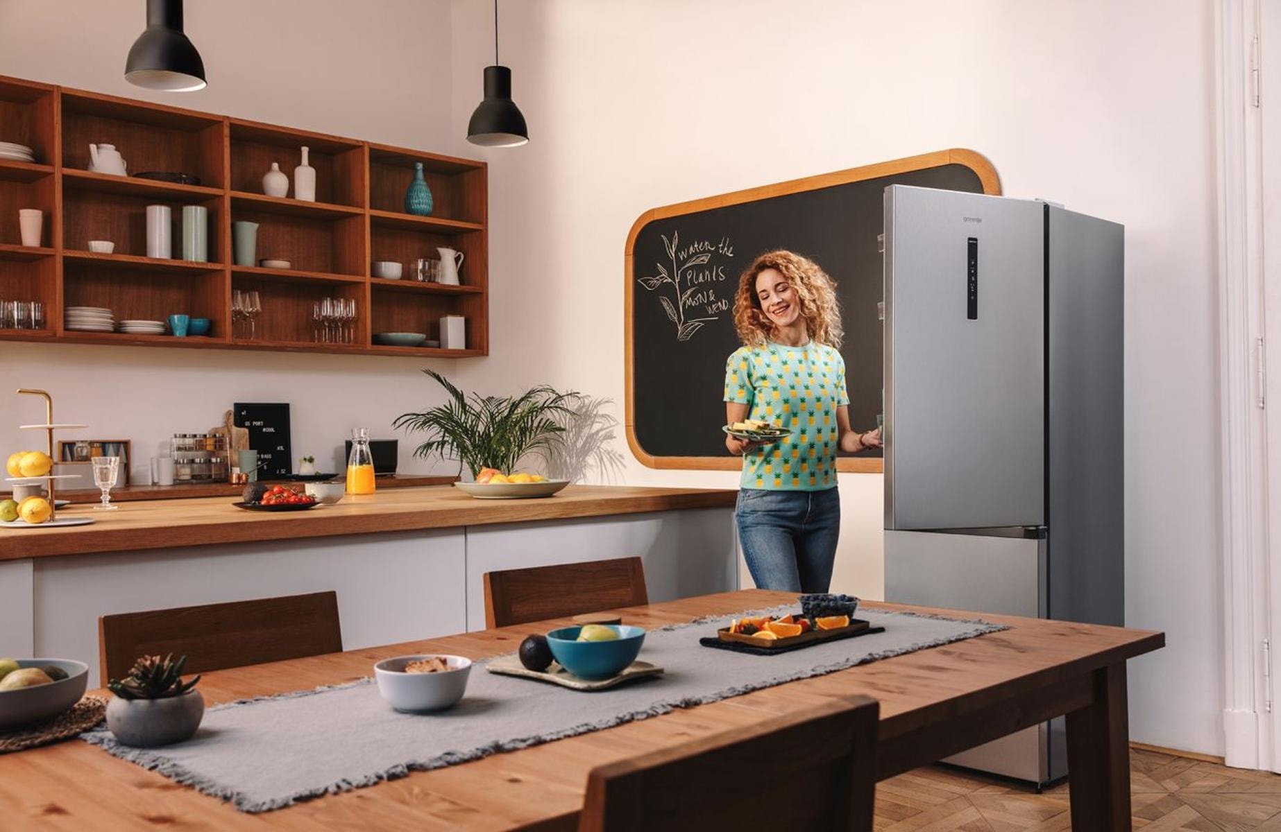 Свободностоящ хладилник Gorenje NRK6192AS4 — 4
