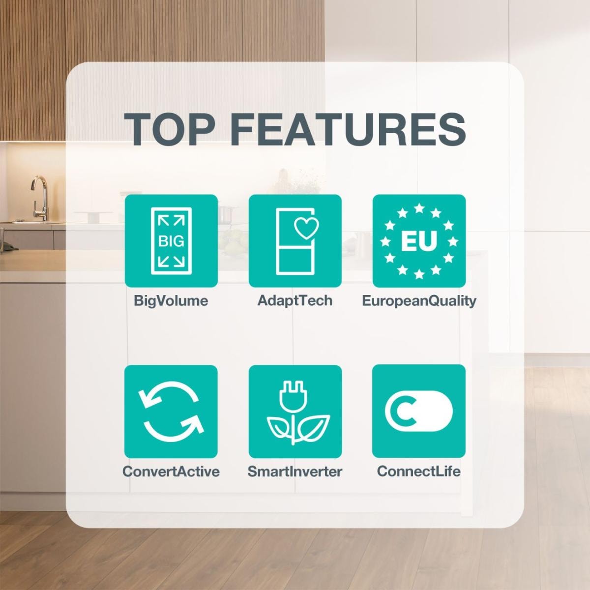 Хладилник за вграждане Gorenje NRKI619D61WFE — 3