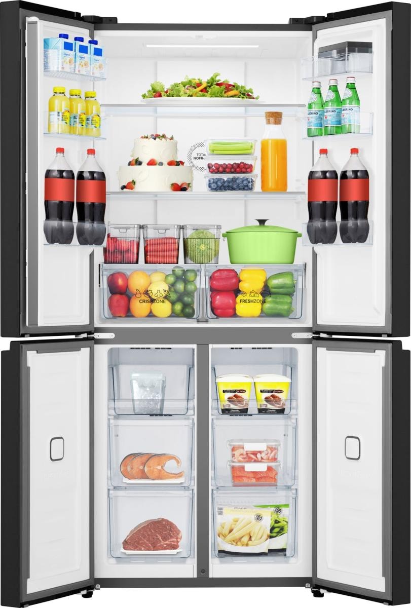 Свободностоящ хладилник Gorenje NRM819E61BX — 4