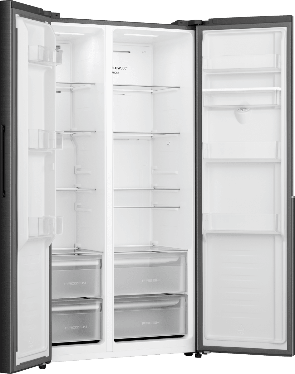 Свободностоящ хладилник Gorenje NRS917E41BXWD — 2