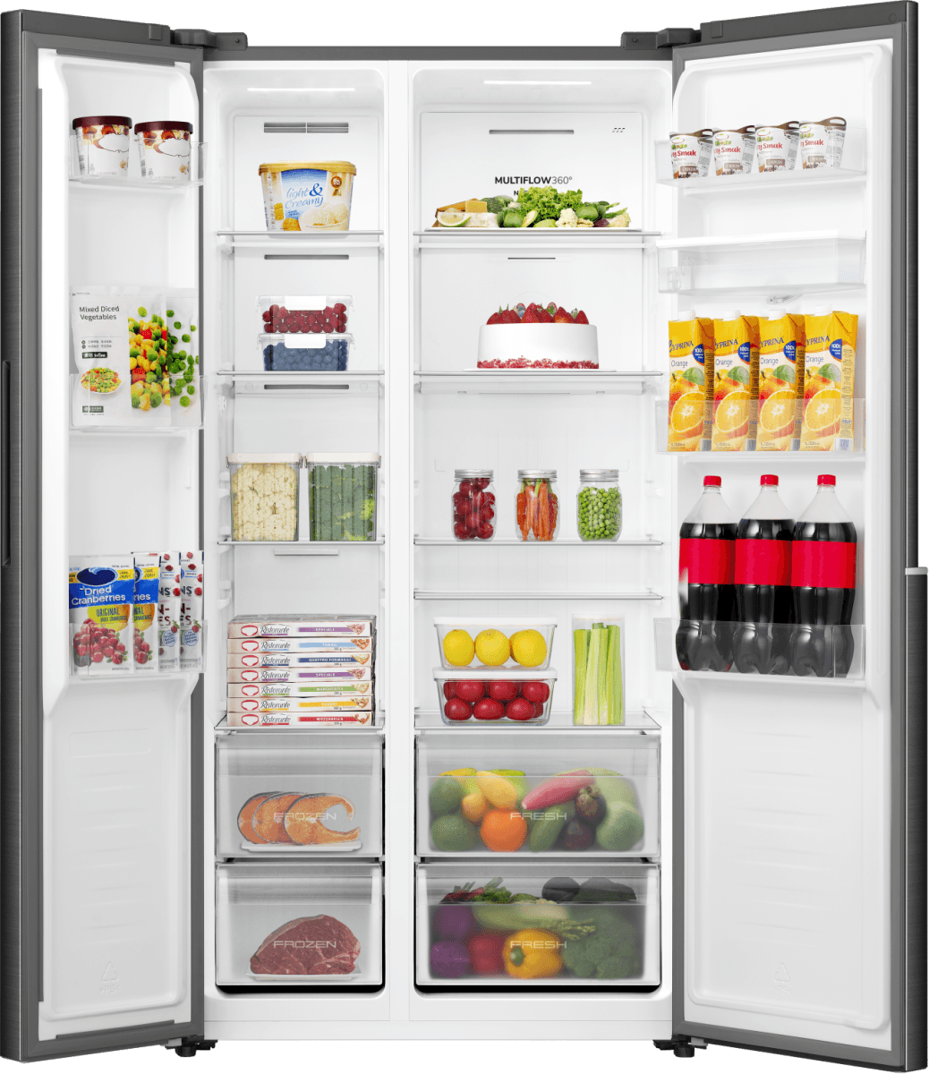 Свободностоящ хладилник Gorenje NRS917E41BXWD — 4