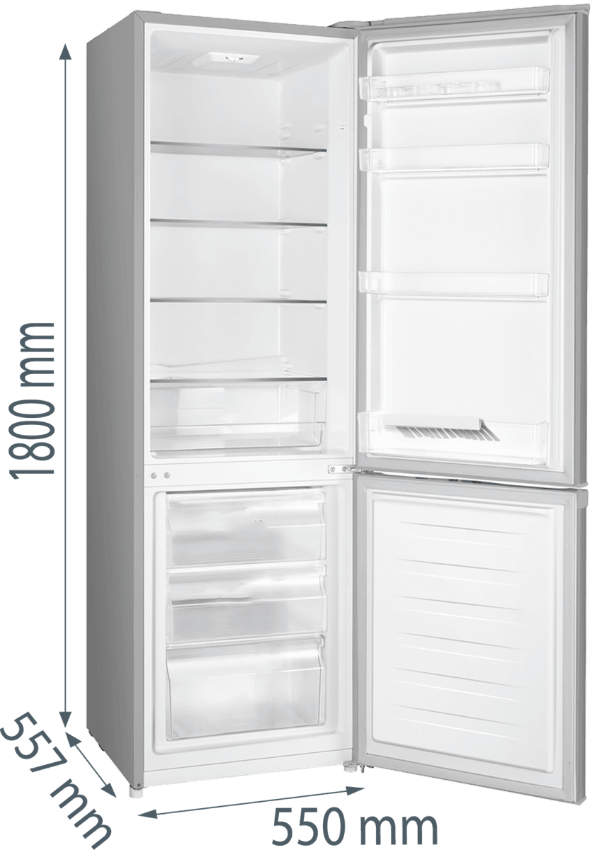 Свободностоящ хладилник Gorenje RK4182PS4 — 4