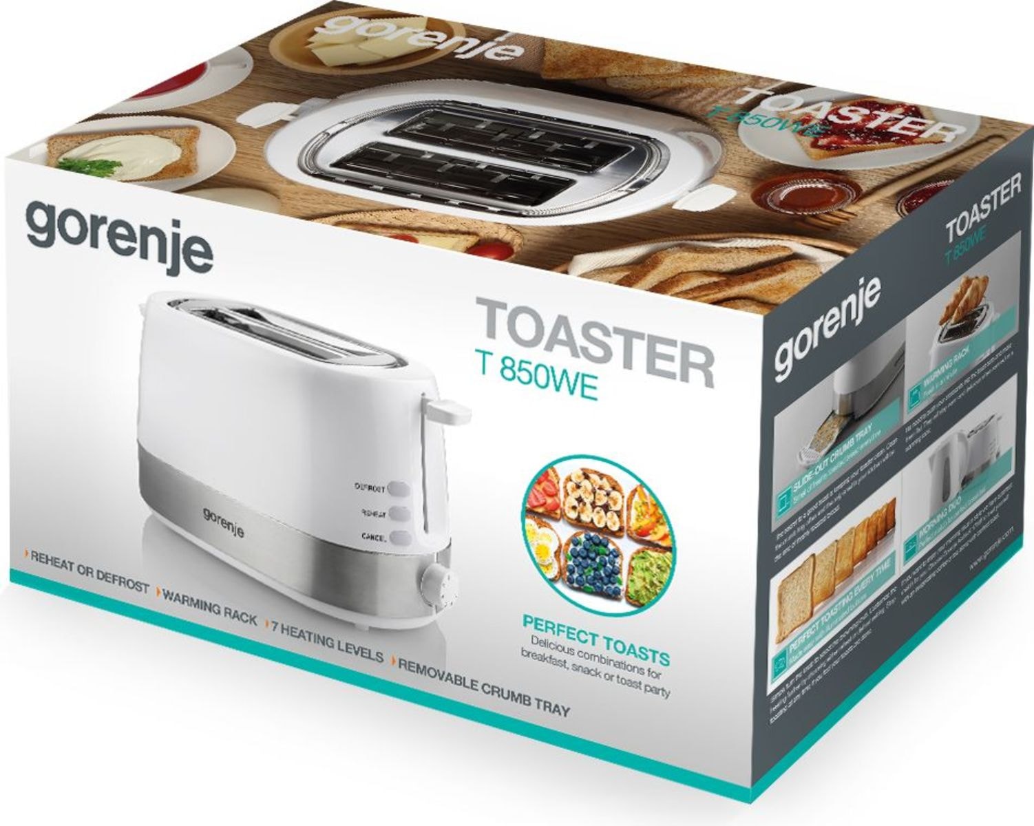 Тостер Gorenje T850WE — 4