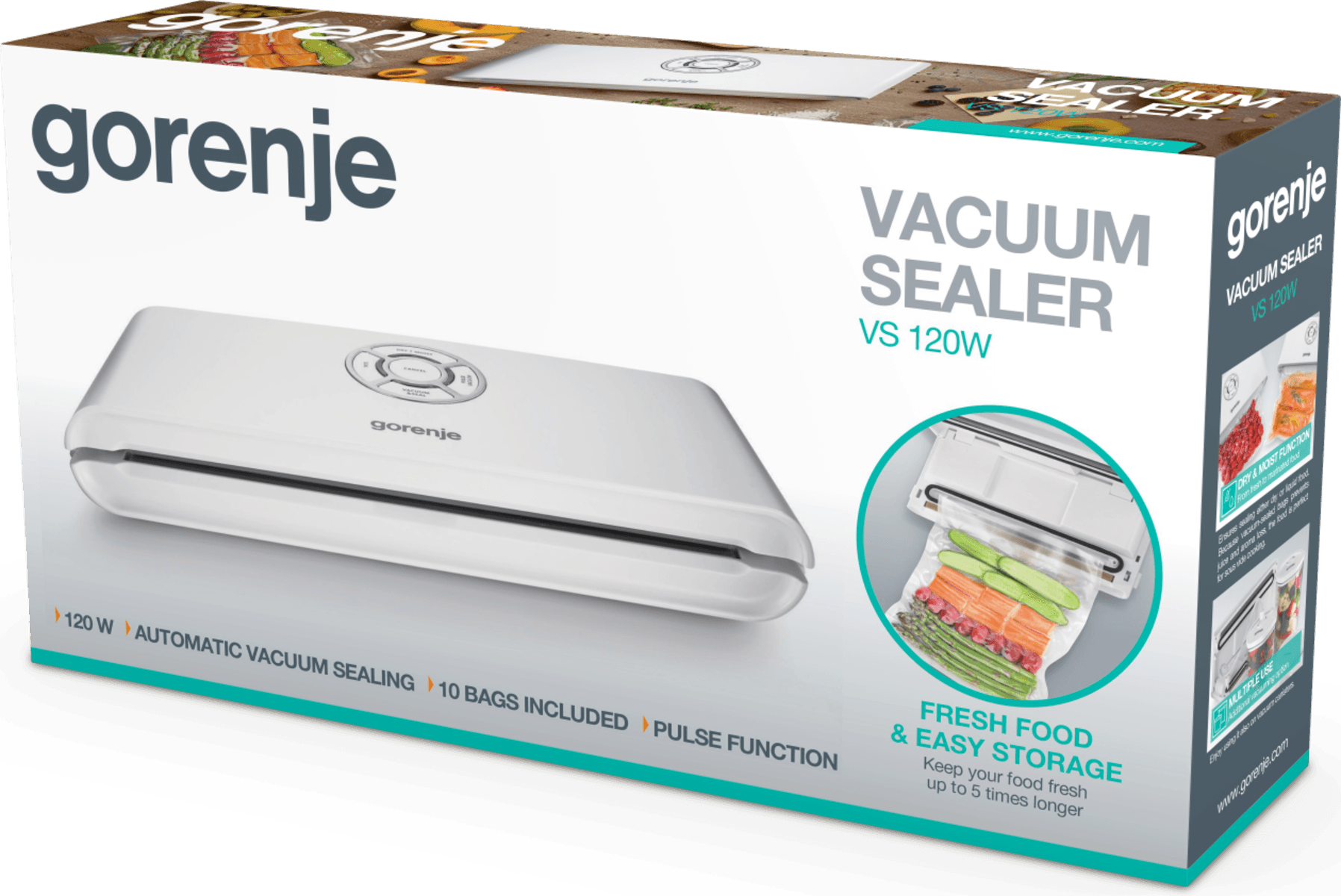 Уред за вакуумиране Gorenje VS120W — 5