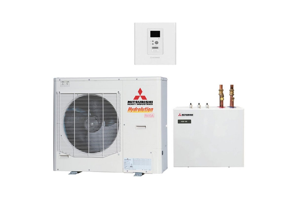 Термопомпа Въздух-Вода Mitsubishi Heavy Hydrolution HSB100/FDCW100VNX-A