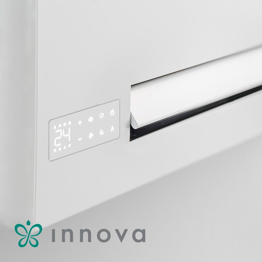 Високостенен вентилаторен конвектор Innova Filomuro Slim Fit SW 400 с безжично IR дистанционно, десен — 2