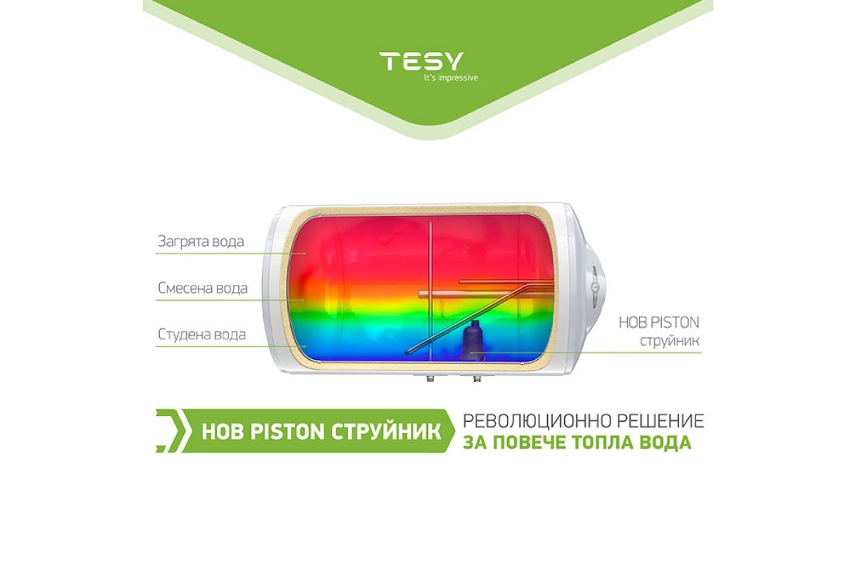 Хоризонтален Бойлер Tesy – Изображение 3