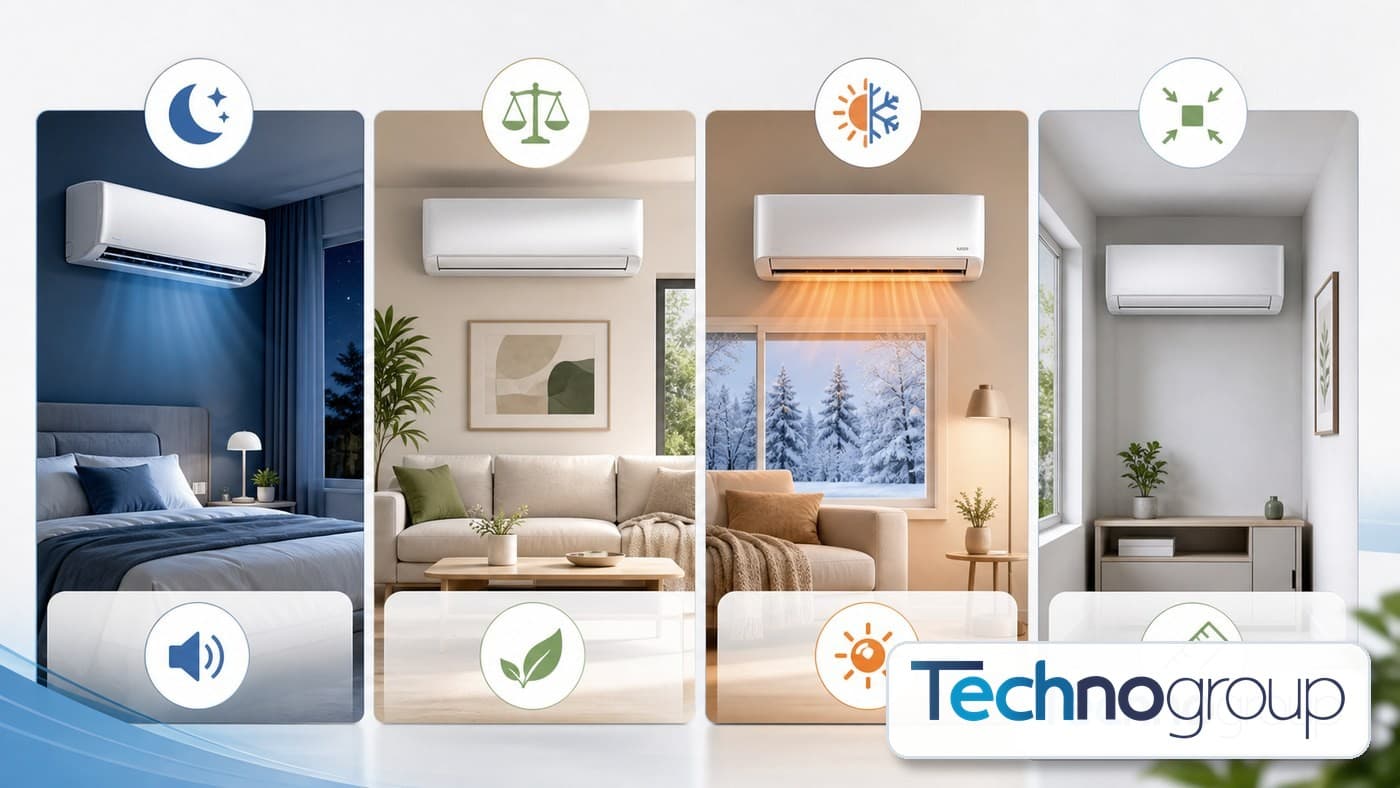 Как да изберете серия Midea според стая тишина отопление и бюджет