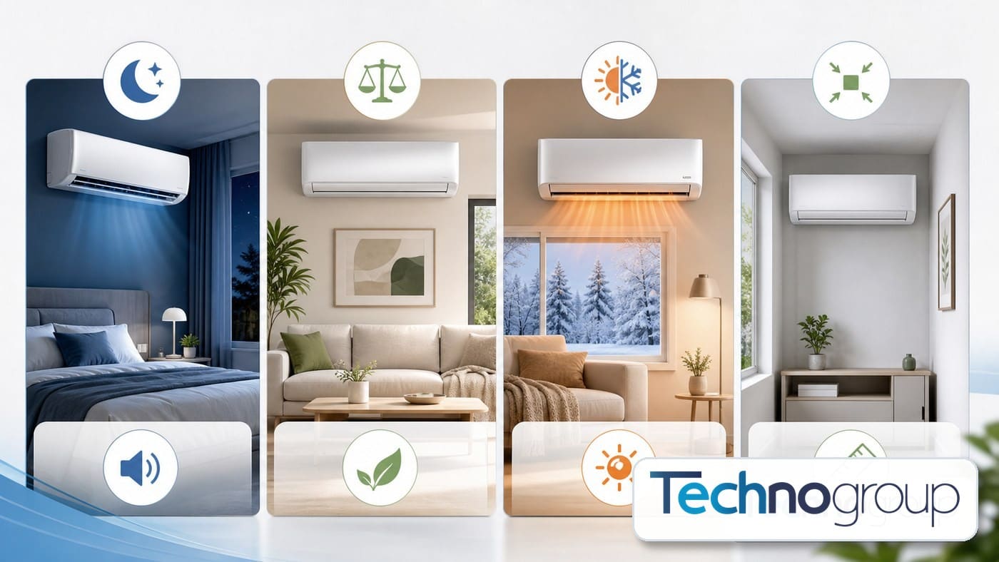 Как да изберете серия Midea според стая тишина отопление и бюджет