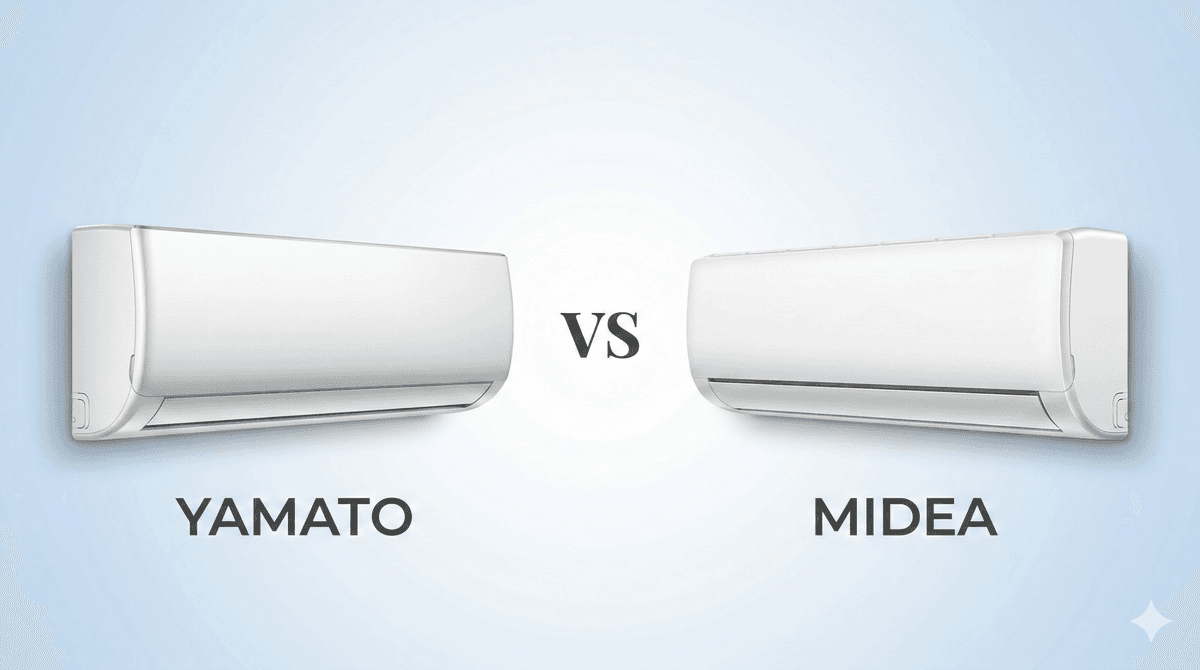 Yamato vs Midea — кой инверторен климатик предлага повече за парите?