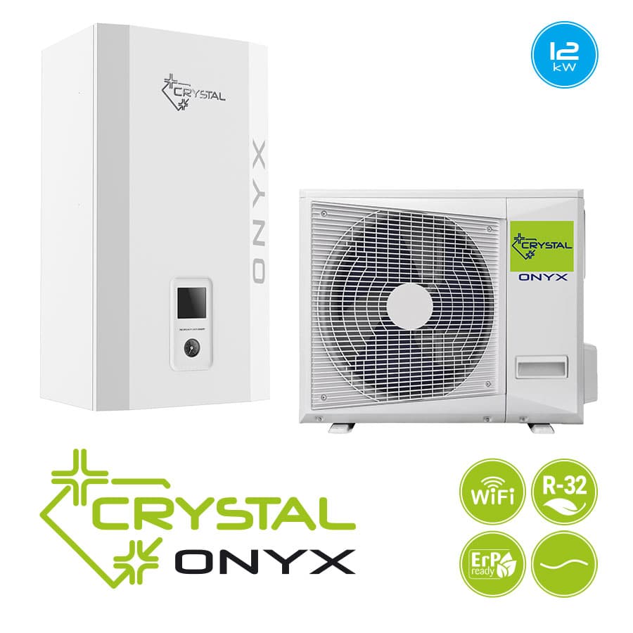 Инверторна термопомпа въздух-вода Crystal ONYX 12S — 1